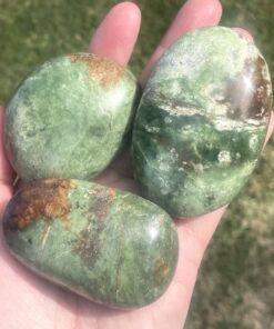 chrysoprase pebbles from Madagascar
