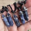 sodalite pendants from Brazil in double terminated form