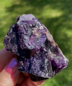 Purple Fluorite Cubic Specimen