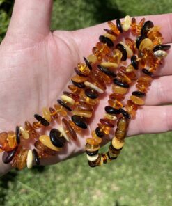Real Amber Bead Necklace for Adults from Baltic