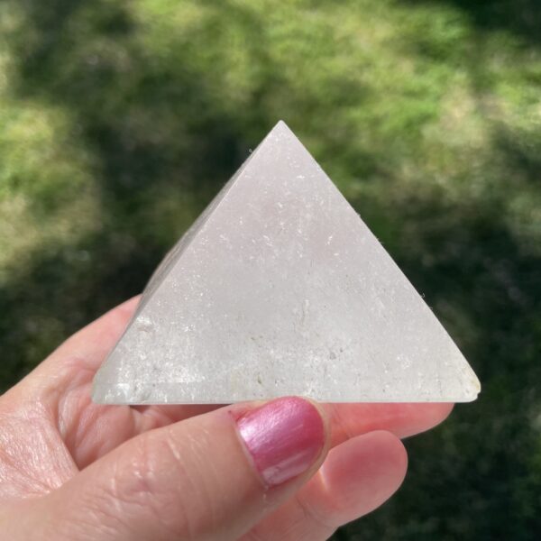 Clear Quartz pyramid