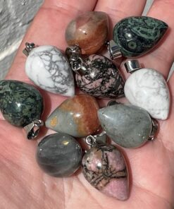 crystal pendants as drops