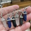 crystal earrings in 6 crystal types