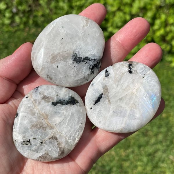 moonstone flat stones