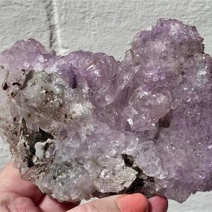 Himalayan Ice Amethyst Cluster