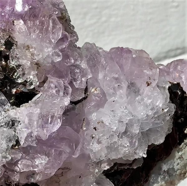 Indian Amethyst With Muscovite Cluster