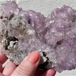 Amethyst With Muscovite Cluster