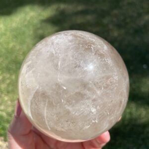 large smoky quartz ball