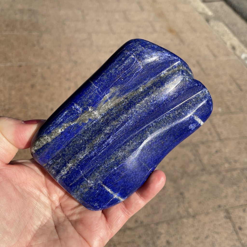 Lapis Lazuli Free Form - Wisdom of the Tribe - The Rock Crystal Shop