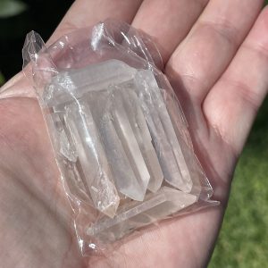 BAG B - clear quartz points
