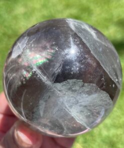 rainbow fluorite sphere