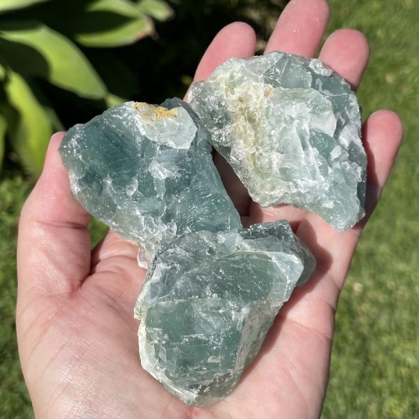 Raw Green Fluorite from Mexico