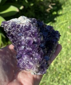 amethyst cluster in A+ grade from Brazil