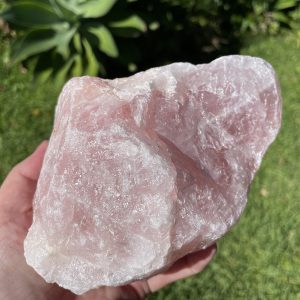 Rose Quartz raw crystal from Brazil