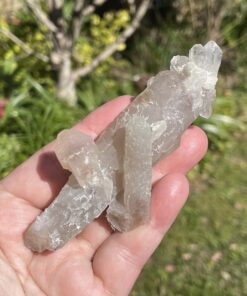 hedenbergite in quartz specimen from China