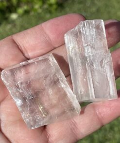 clear optical calcite crystal