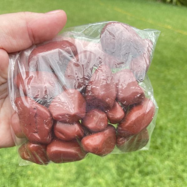 bag of red jasper tumbles