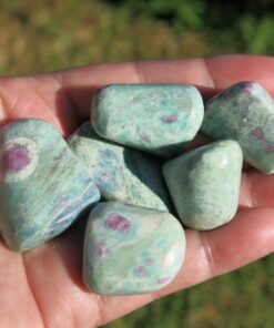 Ruby in Fuchsite polished specimens