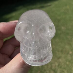 clear quartz skull from Brazil