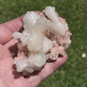 heulandite with stilbite cluster from India