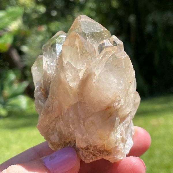 Natural Citrine Kundalini Quartz Crystal