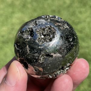 iron pyrite in sphere form of A+ grade from Peru