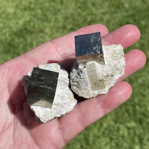 Iron Pyrite Cube Specimen
