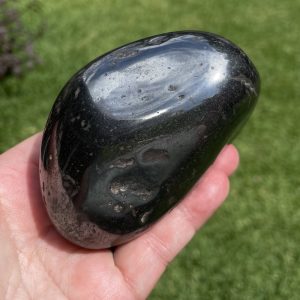 POST large hematite palm stone