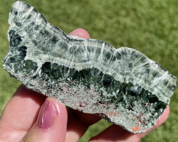 seraphinite crystal from Russia