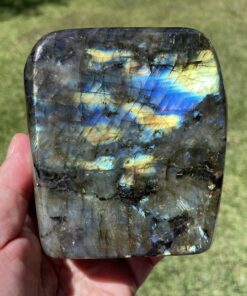 labradorite polished upright crystal from Madagascar