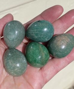green blue amazonite eggs