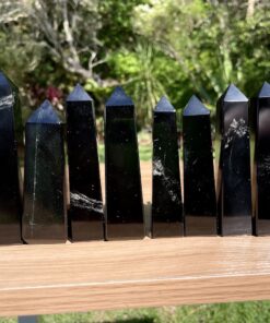 black obsidian tower from Mexico