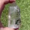 buy polished chlorite in clear quartz specimen from Brazil in Sydney Australia
